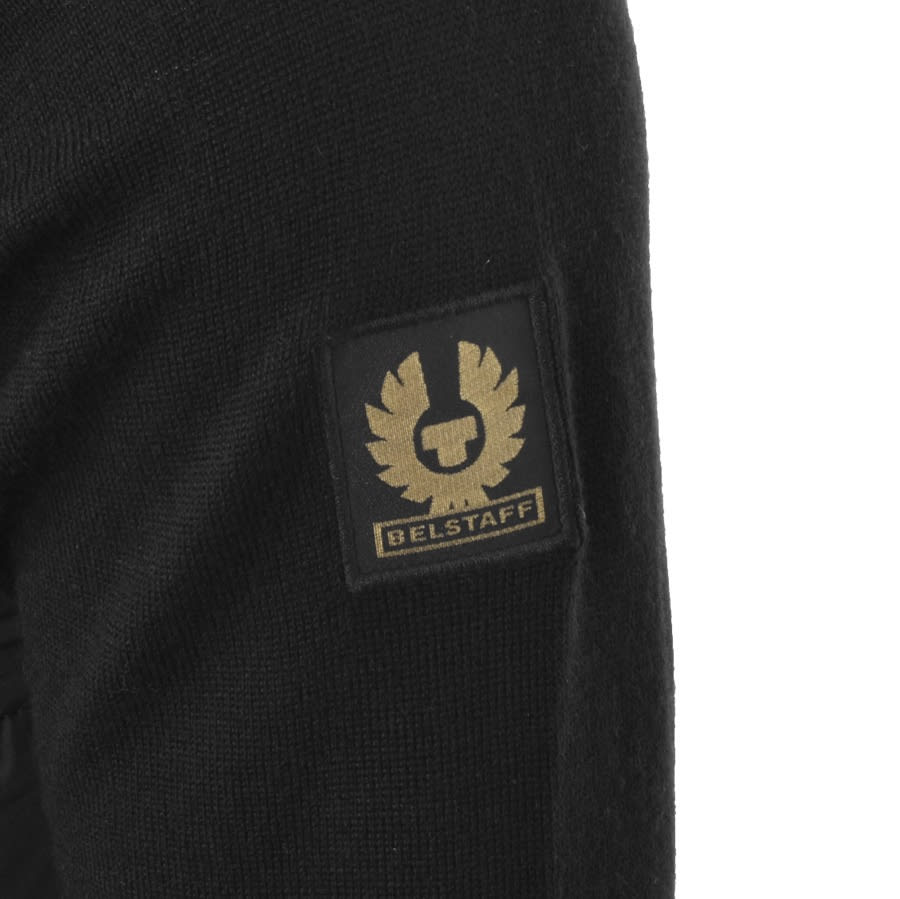 Alternative Image for ProductBelstaff Kelby Full Zip Knit Jumper Black3